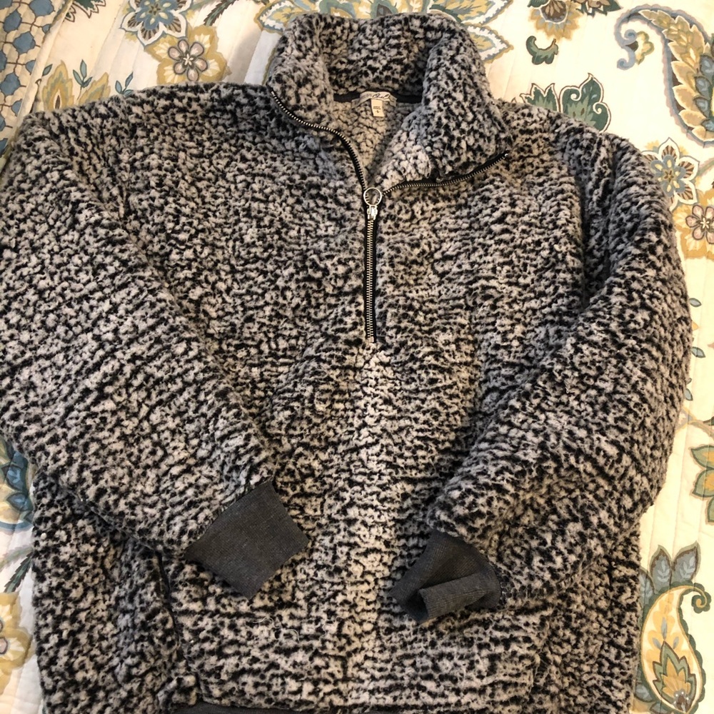 Quarter Zip Sherpa Fleece